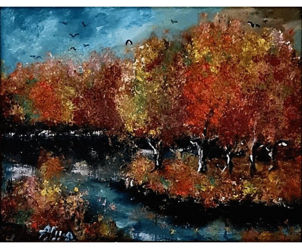 ArteDiAlina.com painting: November Day